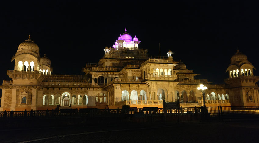 jaipur night tour bus